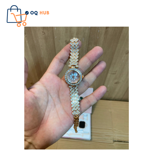 Ladies 2 in 1 Smartwatch ZW10 – Elegant Diamond Series - Image 3