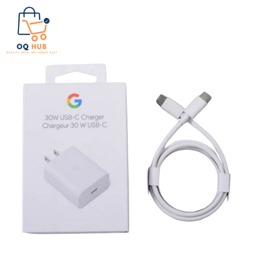 Google 30W USB-C Fast Charger – Original Type-C Power Adapter