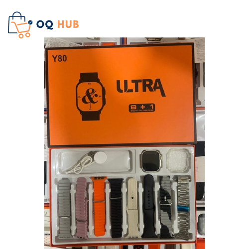 Y80 Ultra 8 in 1 Smart Watch