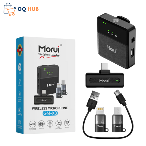 Morui GM-X8 3 in 1 Mic - Image 4