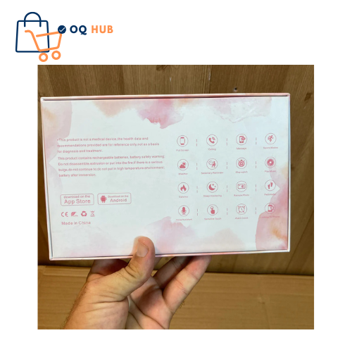 Ladies 2 in 1 Smartwatch ZW10 – Elegant Diamond Series - Image 6